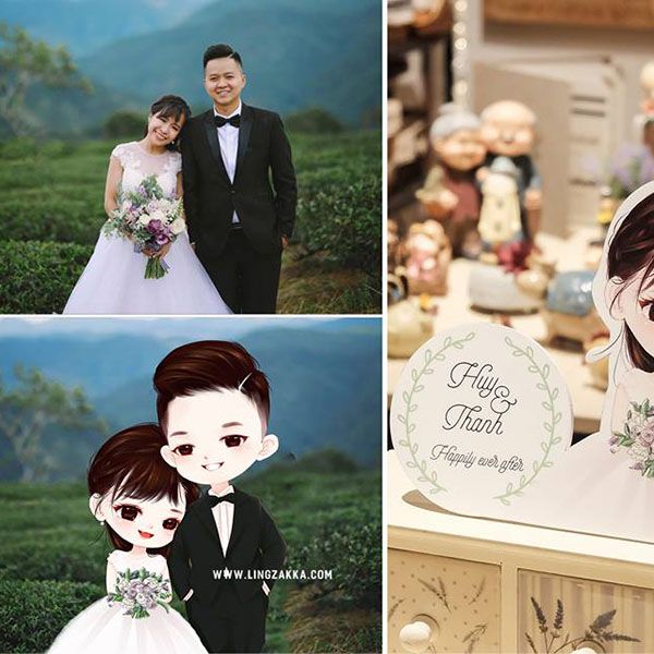 Vẽ tranh chuyển thể Chibi – cắt format