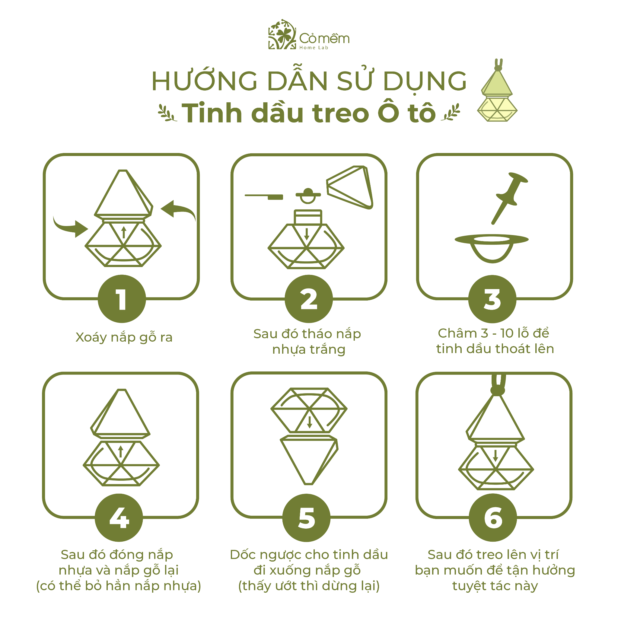 Tinh dầu treo hương<br>Quả Mọng