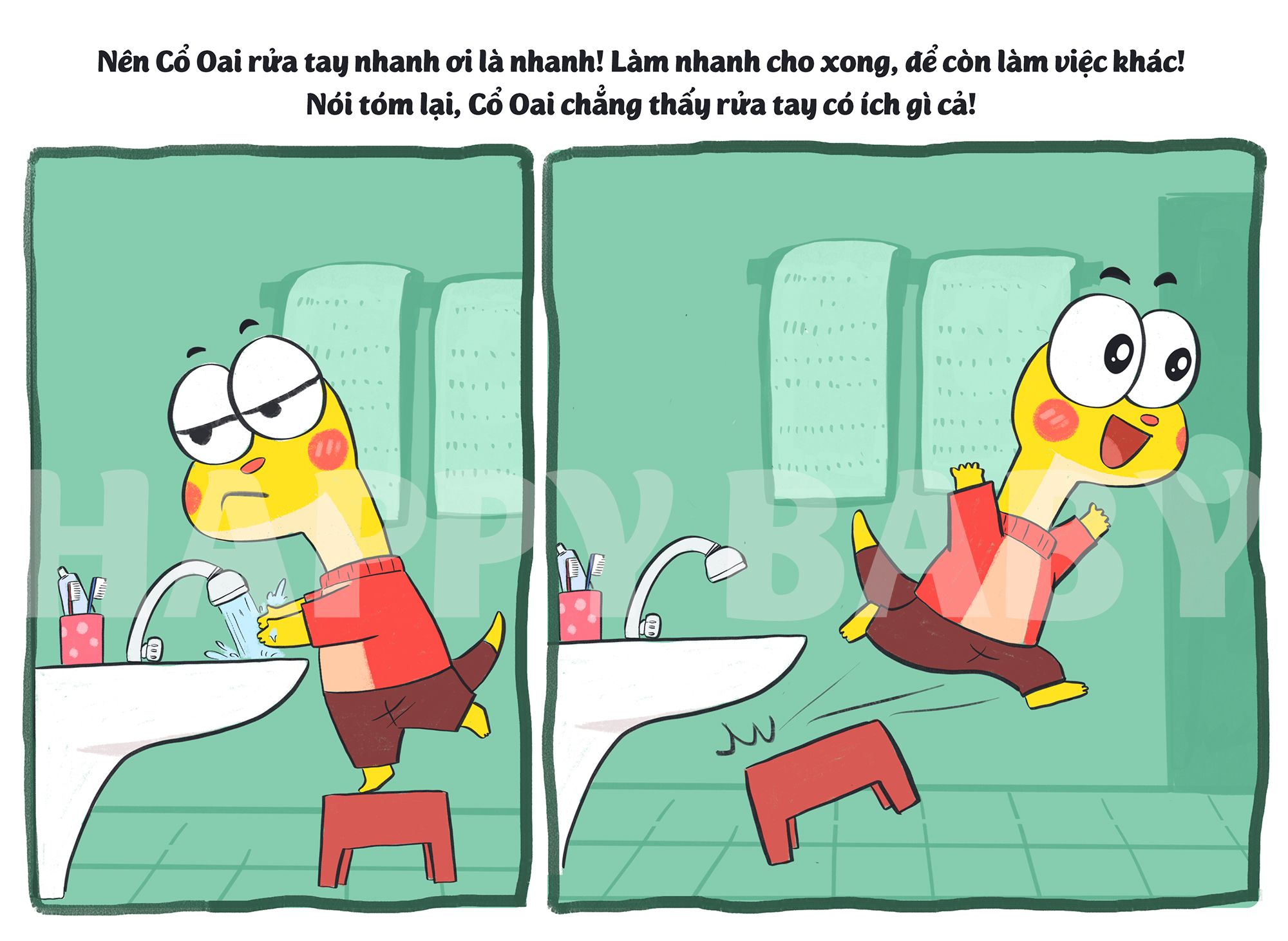 Cổ Oai ơi! Tập 2 - Hãy rửa tay
