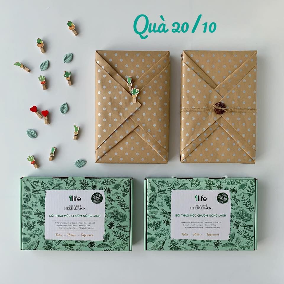 Gối thảo mộc chườm nóng lạnh
