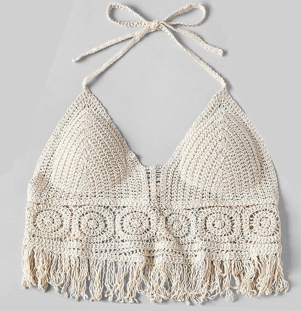 CrochetHH3- Áo yếm len đan HH3