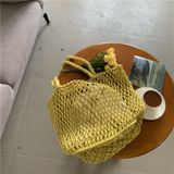   JOYBAG-Túi đan màu VÀNG 