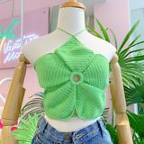  Crochet19 - áo len móc hình hoa 