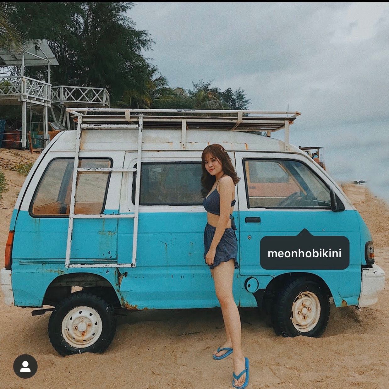 BW-Set đồ đi biển chấm bi nhỏ