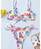   2BN54 - set bikini hai mảnh hoạ tiết 