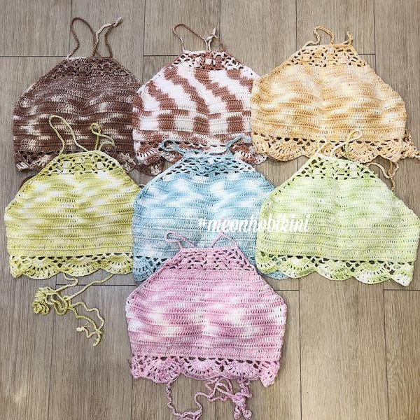  Crochet9- Áo yếm len đan 09 