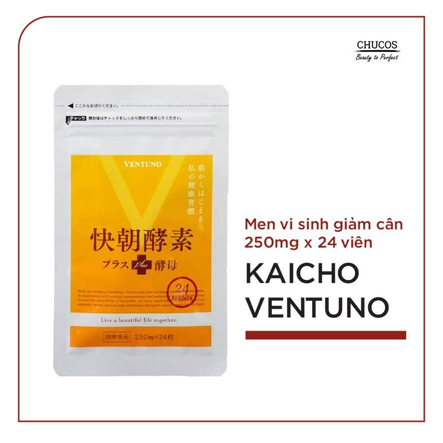 MEN VI SINH KAICHO - VENTUNO 250mgx24 viên