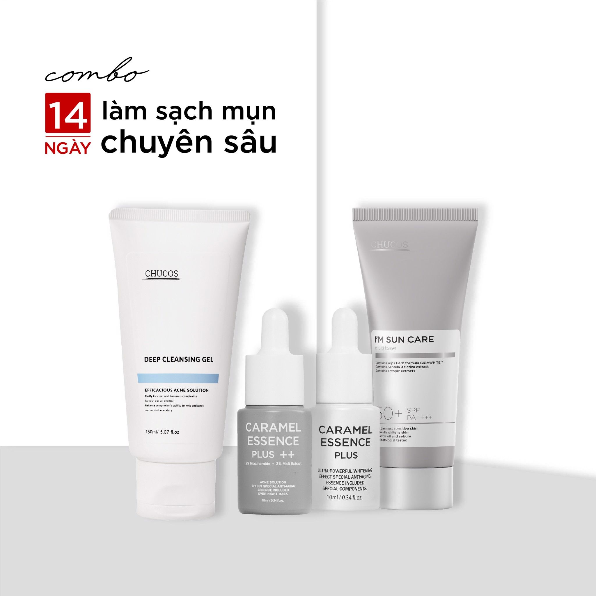 KEM CHỐNG NẮNG BẢO VỆ DA TOÀN DIỆN CHUCOS IAM SUN CARE MULTI BASE (50ml)