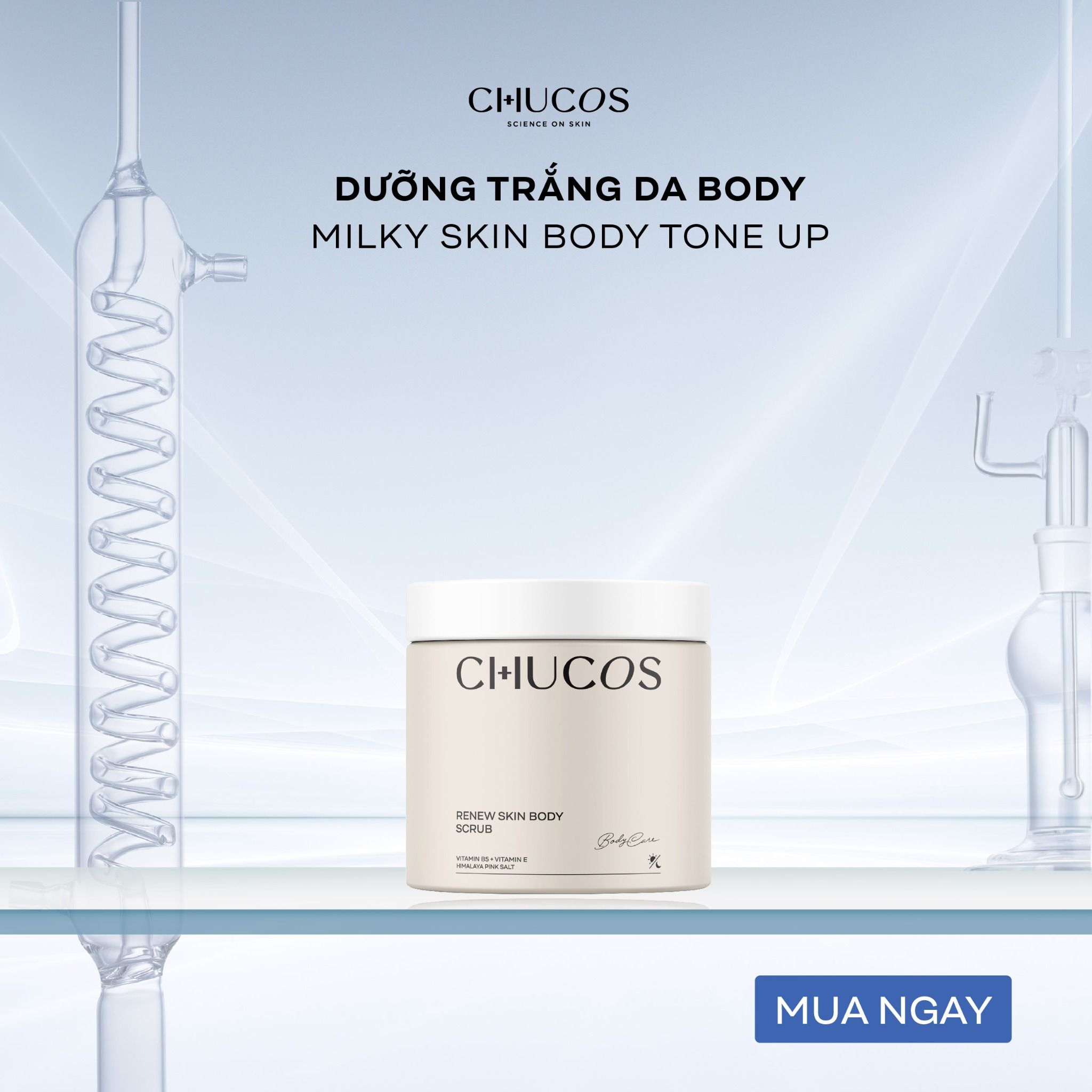 Tẩy Tế Bào Chết Body Chucos Renew Skin Body Scrub 220g