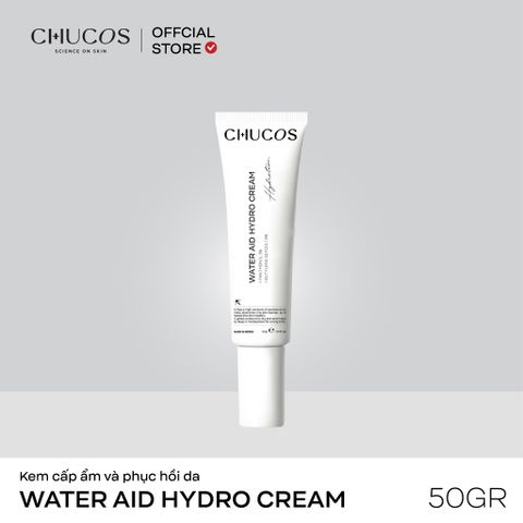 Kem Cấp Ẩm Và Phục Hồi Da Chucos Water Aid Hydro Cream - Dạng Gel 50g