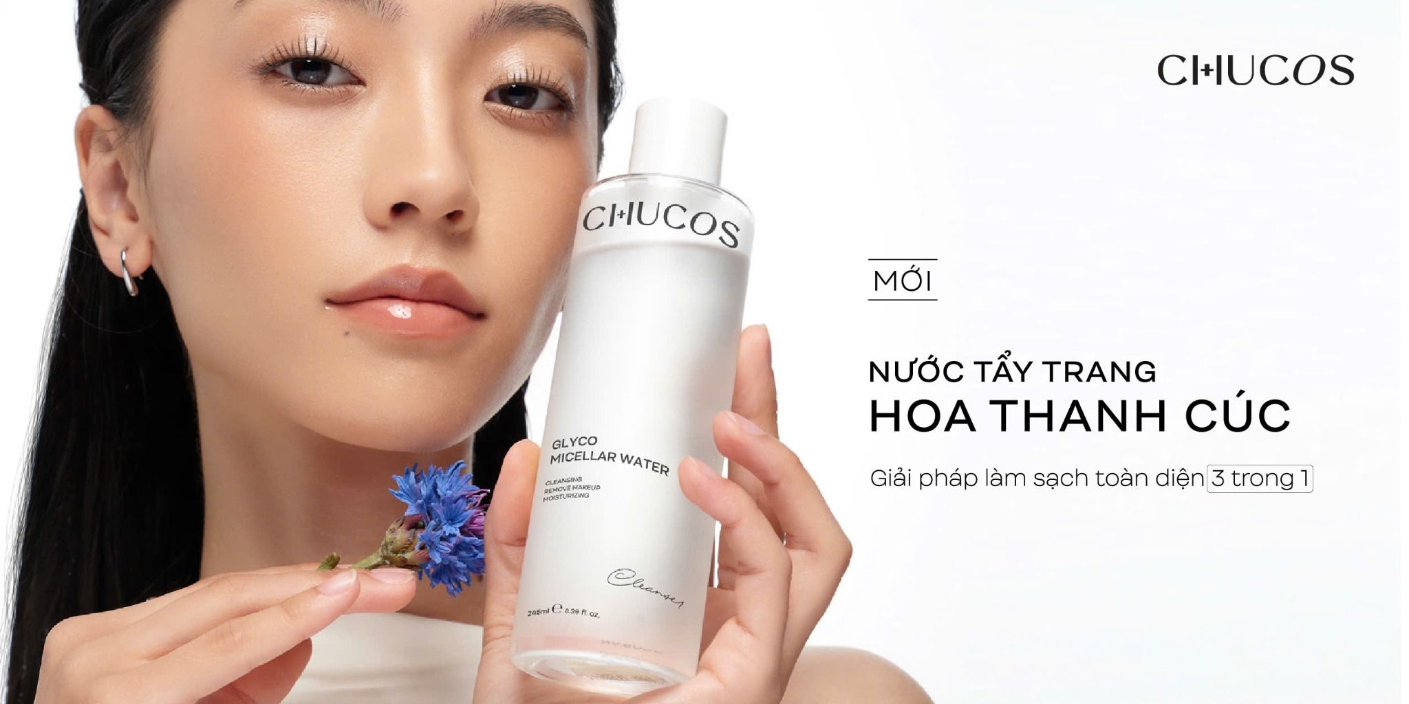 Nước tẩy trang 245ml tặng nước tẩy trang minisize 75ml