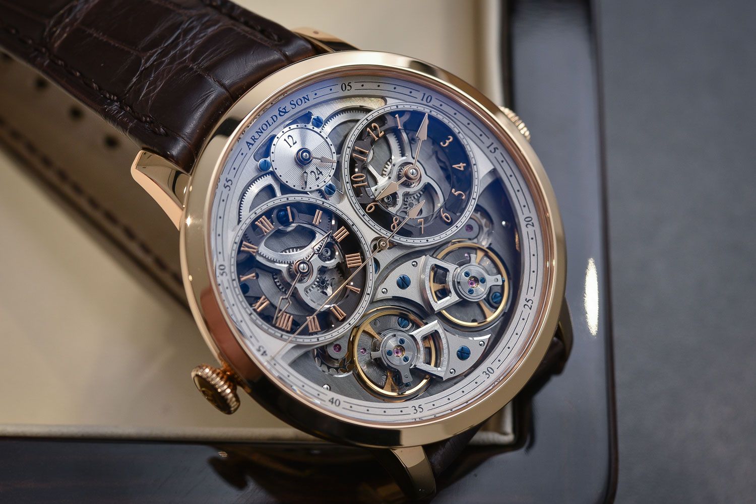 Arnold & Son Instrument DBG Skeleton 44mm