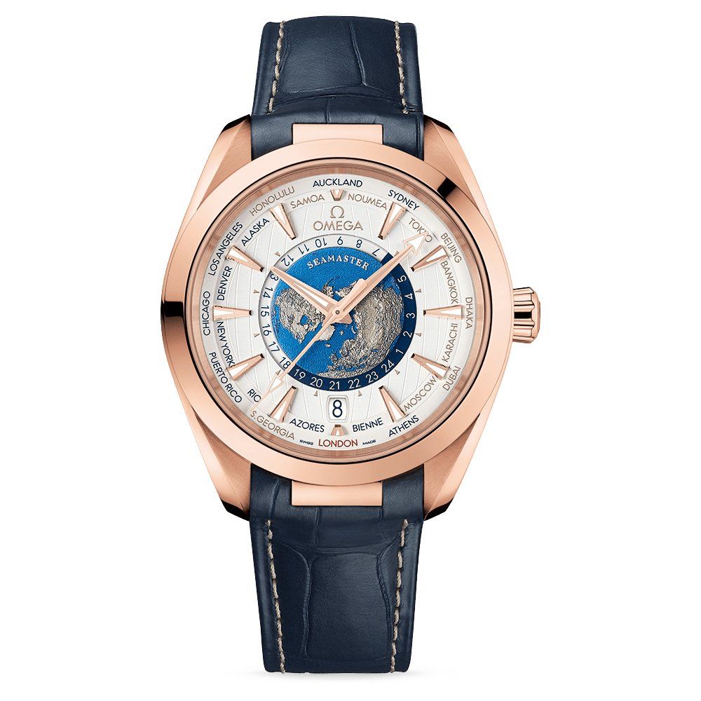 Omega Seamaster Aqua Terra Worldtimer Collection 220.53.43.22.02.001