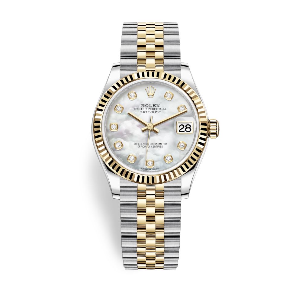Rolex Datejust 31mm Stainless Steel and Yellow Gold MOP Dial 278273-0028