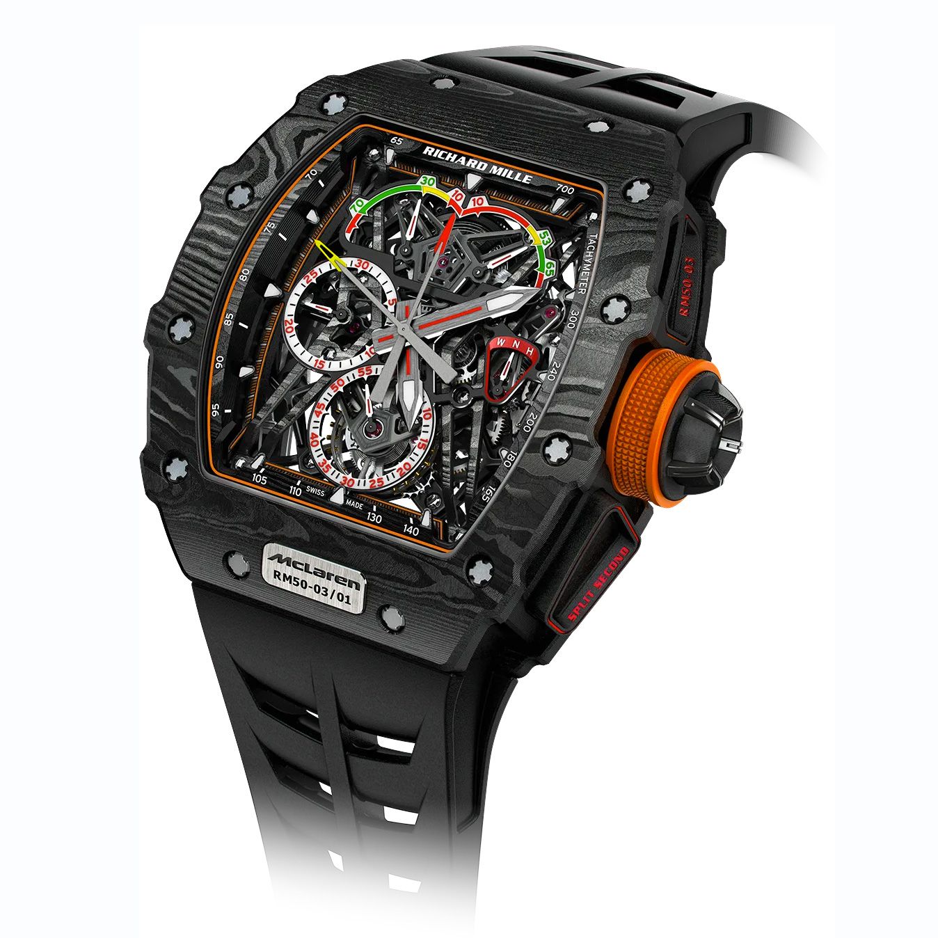 Richard Mille RM 50-03 Manual Winding Tourbillon Split-Seconds Chronograph McLaren F1