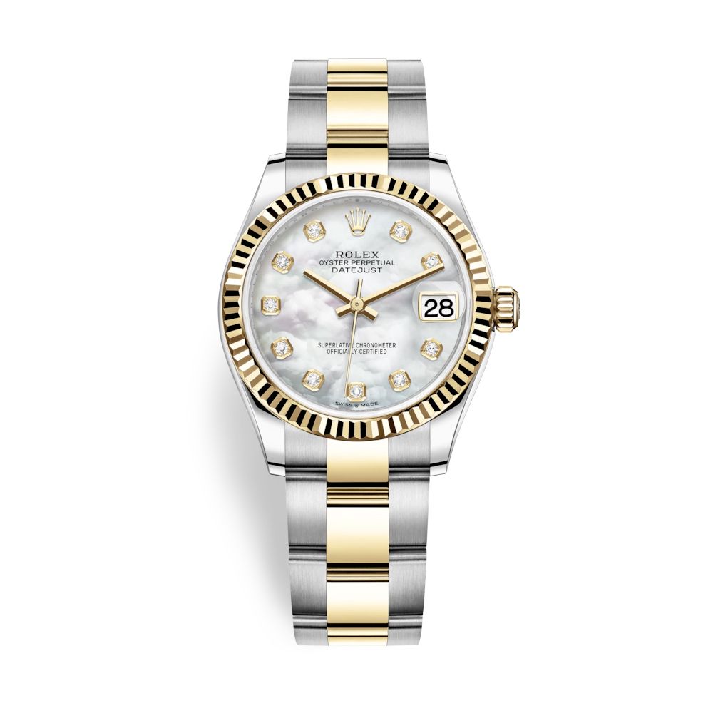 Rolex Datejust 31mm Stainless Steel and Yellow Gold MOP Dial 278273-0027