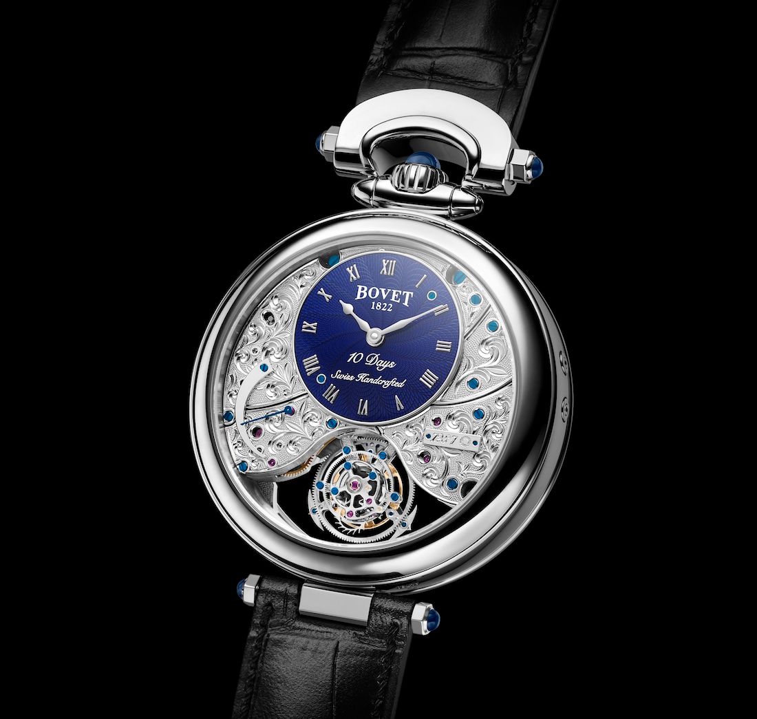 Bovet Fleurier Grandes Complications Edouard Bovet Blue guilloché White Gold