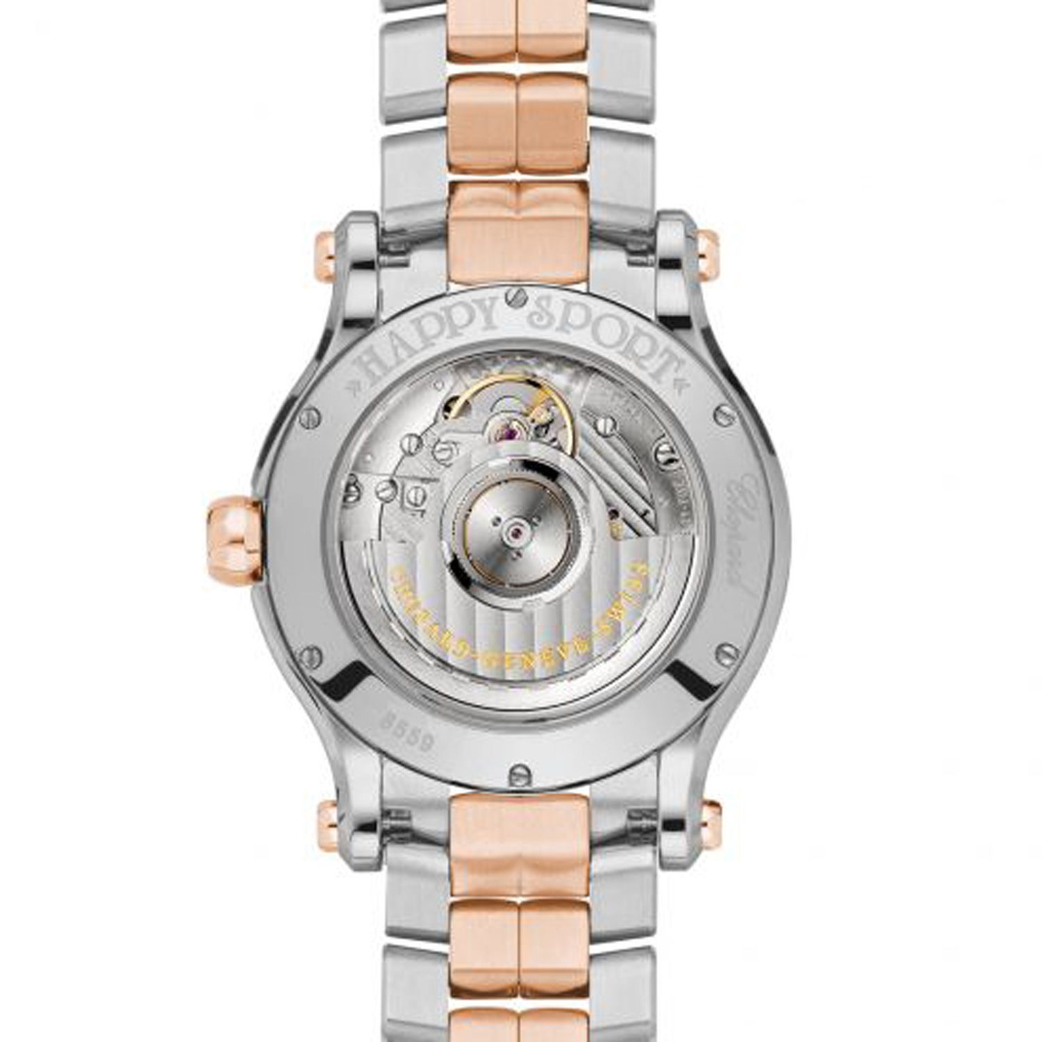 Chopard Happy Sport Automatic Rose Gold - Steel Bracelet MOP Dial 36mm