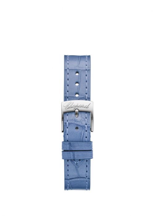 Chopard Happy Sport Automatic Steel BLue Leather Strap MOP Dial 30mm