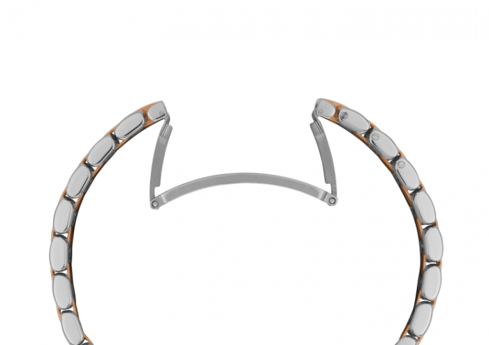 Chopard Happy Sport Automatic Diamond Rose Gold - Steel Bracelet 30mm