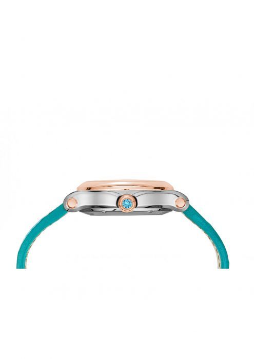 Chopard Happy Fish Automatic Diamond Rose gold Leather Strap 36mm
