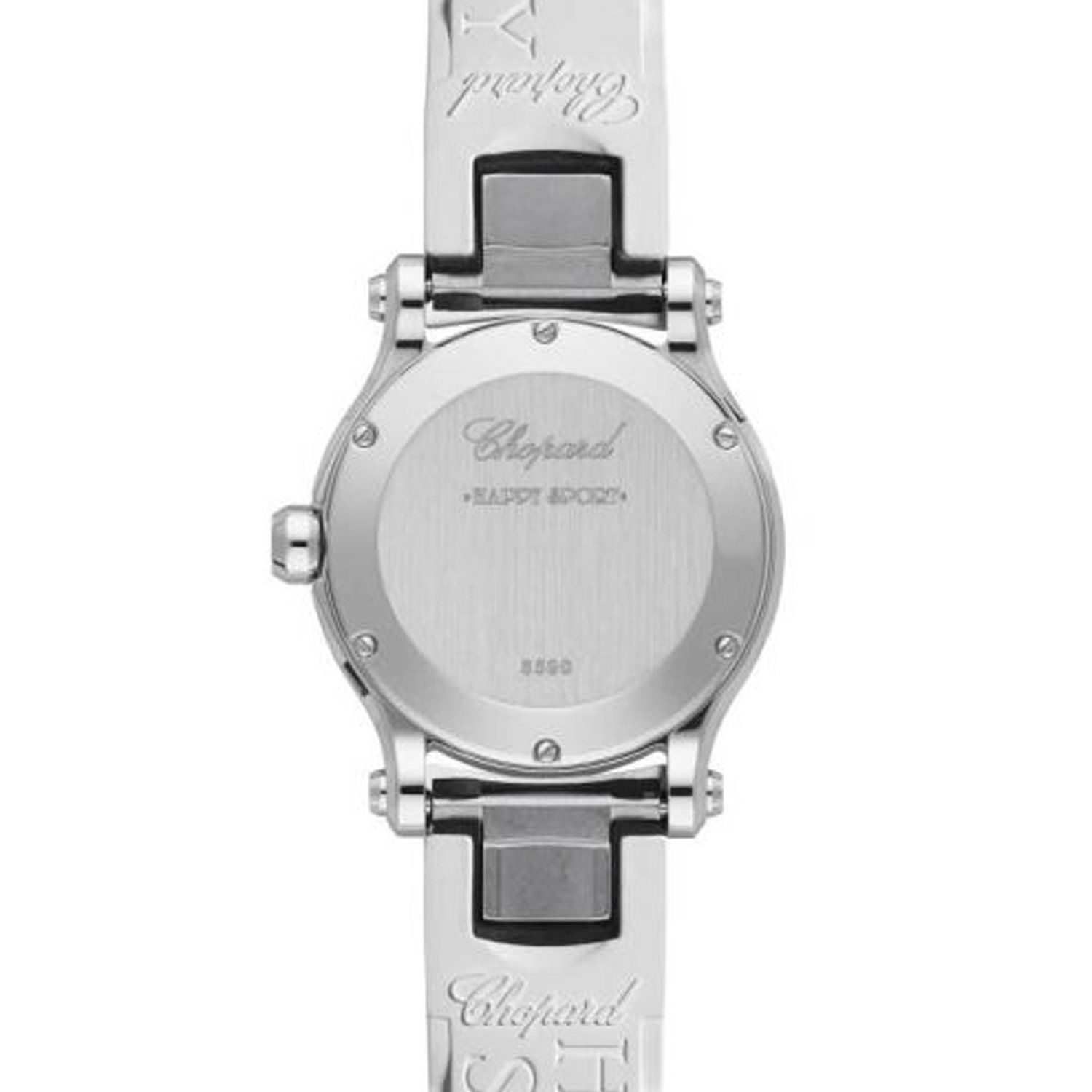 Chopard Happy Sport Quartz Steel Rubber Strap 30mm