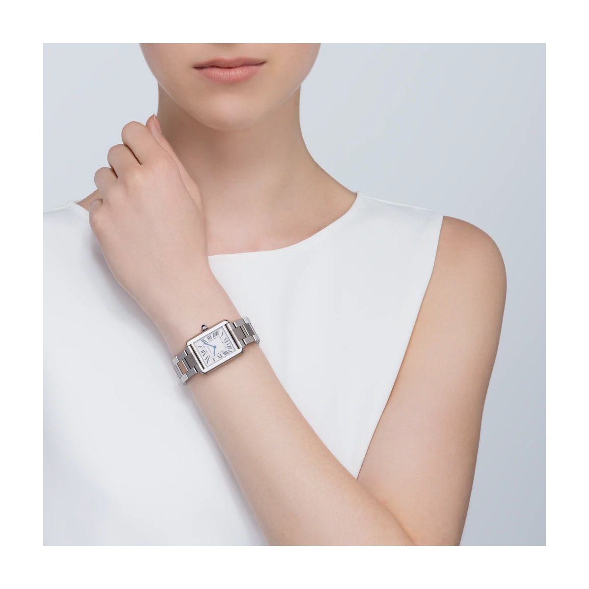 Cartier Tank Solo Small Model Steel
