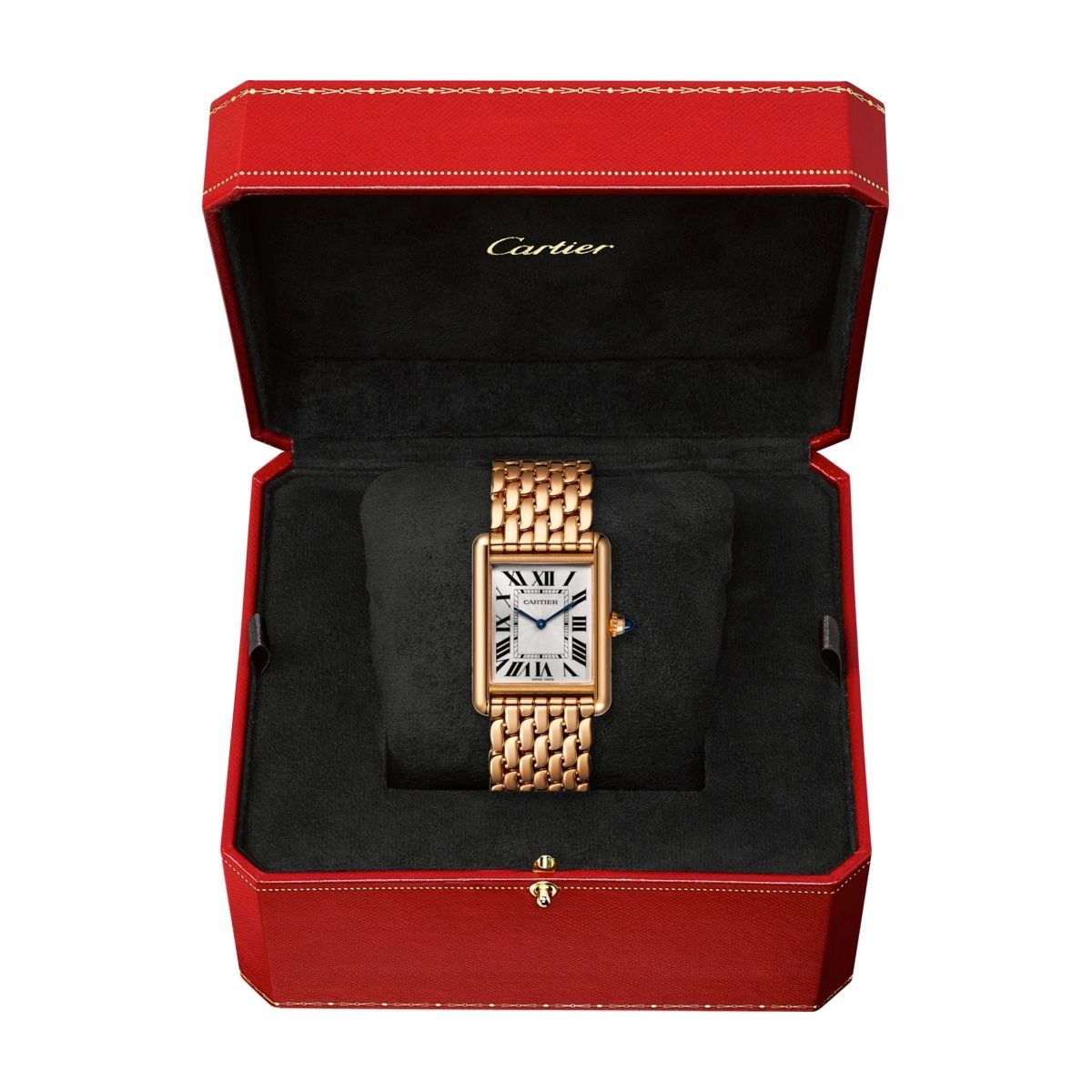 Cartier Tank Louis Cartier Large Model Pink Gold