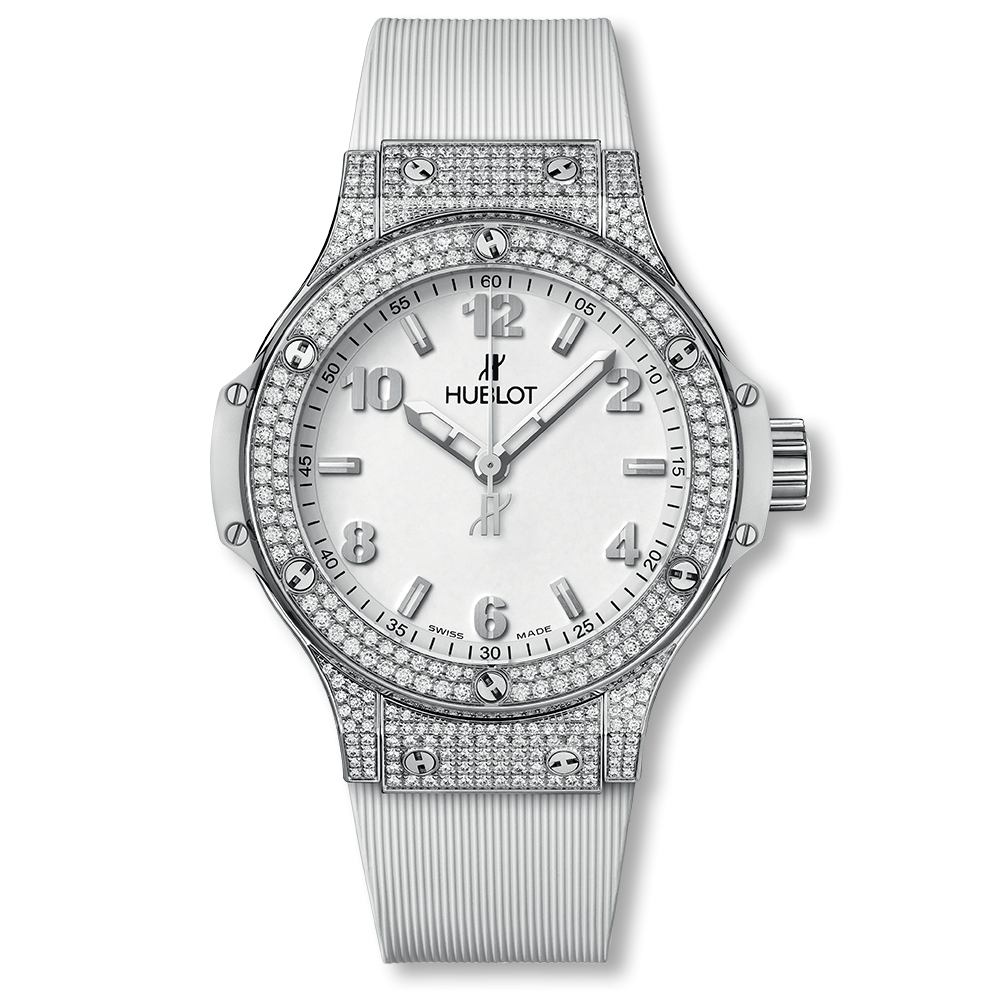 Hublot Big Bang Steel White Pavé 38mm