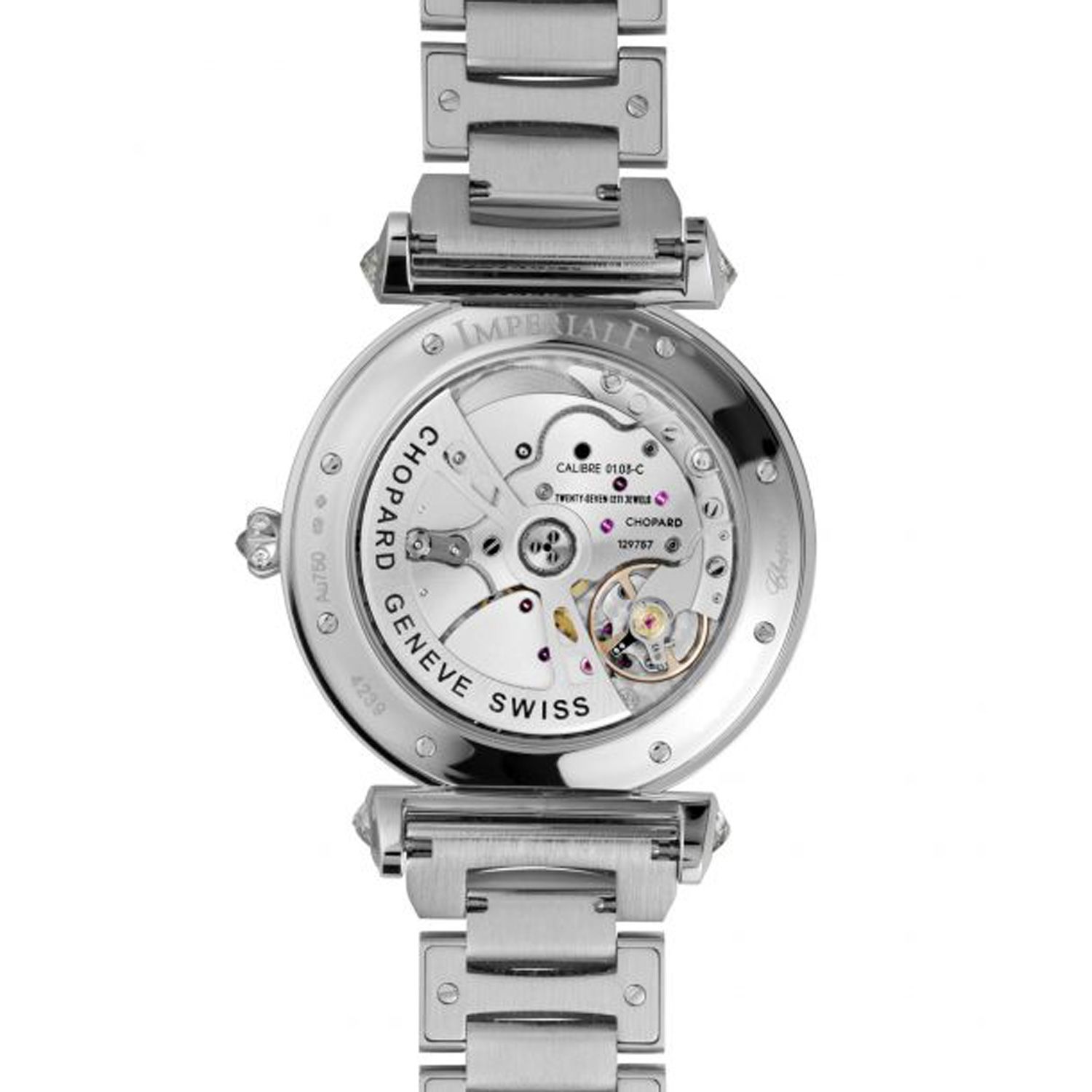 Chopard Imperiale Automatic Full Diamond White Gold Bracelet 40mm