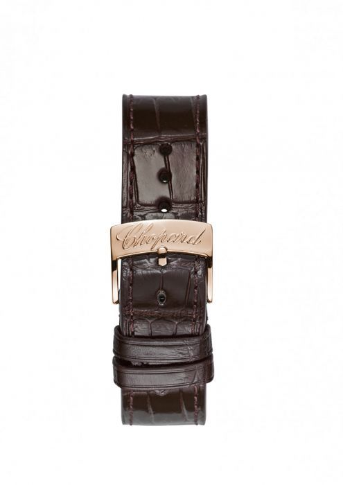 Chopard Imperiale Automatic Rose Gold Brown Leather Strap 40mm