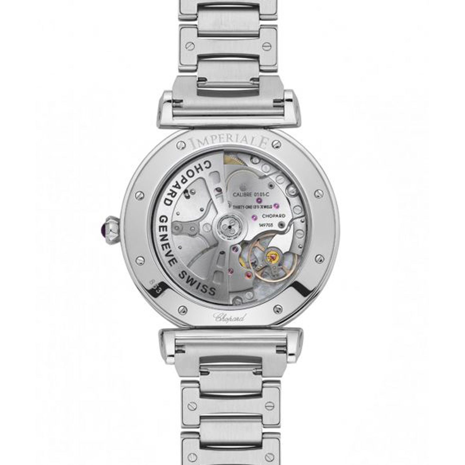 Chopard Imperiale Automatic Diamond Steel Bracelet MOP Dial 40mm