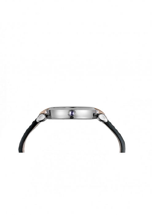 Chopard Imperiale Automatic Rose Gold - Steel Black Leather Strap 40mm