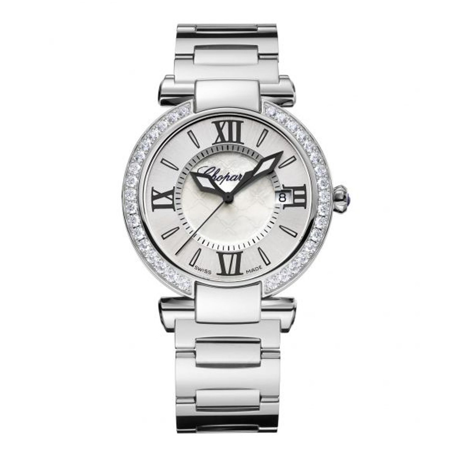 Chopard Imperiale Quartz Diamond Steel Bracelet 36mm