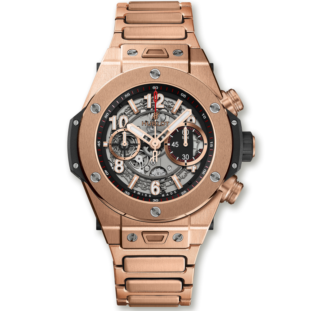 Hublot Big Bang Unico King Gold Bracelet 45mm