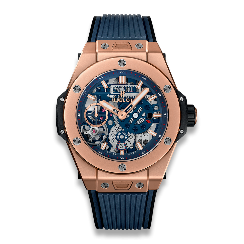 Hublot Big Bang MECA-10 King Gold Blue 45mm