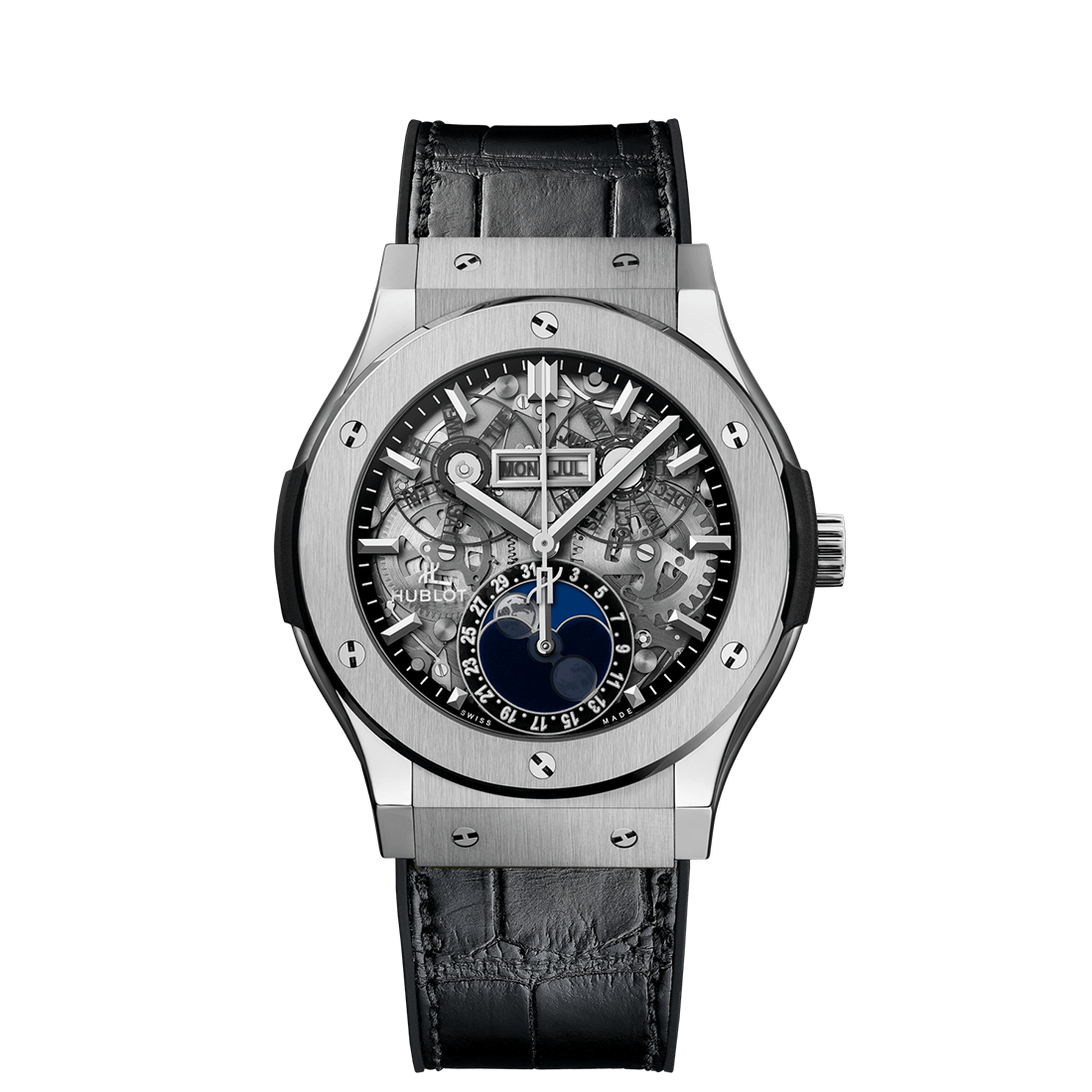 Hublot Classic Fusion Aerofusion Moonphase Titanium