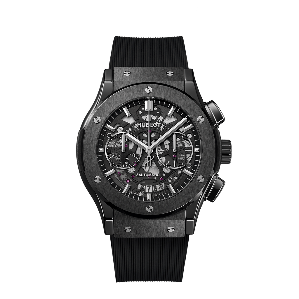 Hublot Classic Fusion Aerofusion Black Magic Skeleton Chronograph