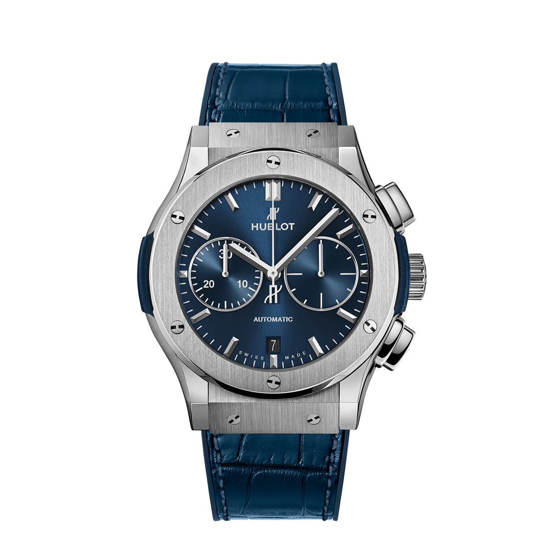Hublot Classic Fusion Chronograph Titanium Blue