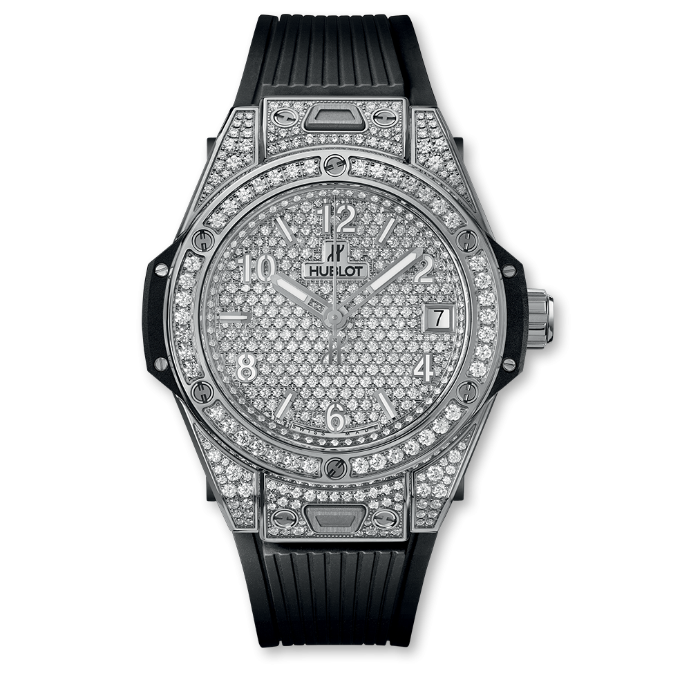 Hublot Big Bang One Click Steel Full Pavé 39mm