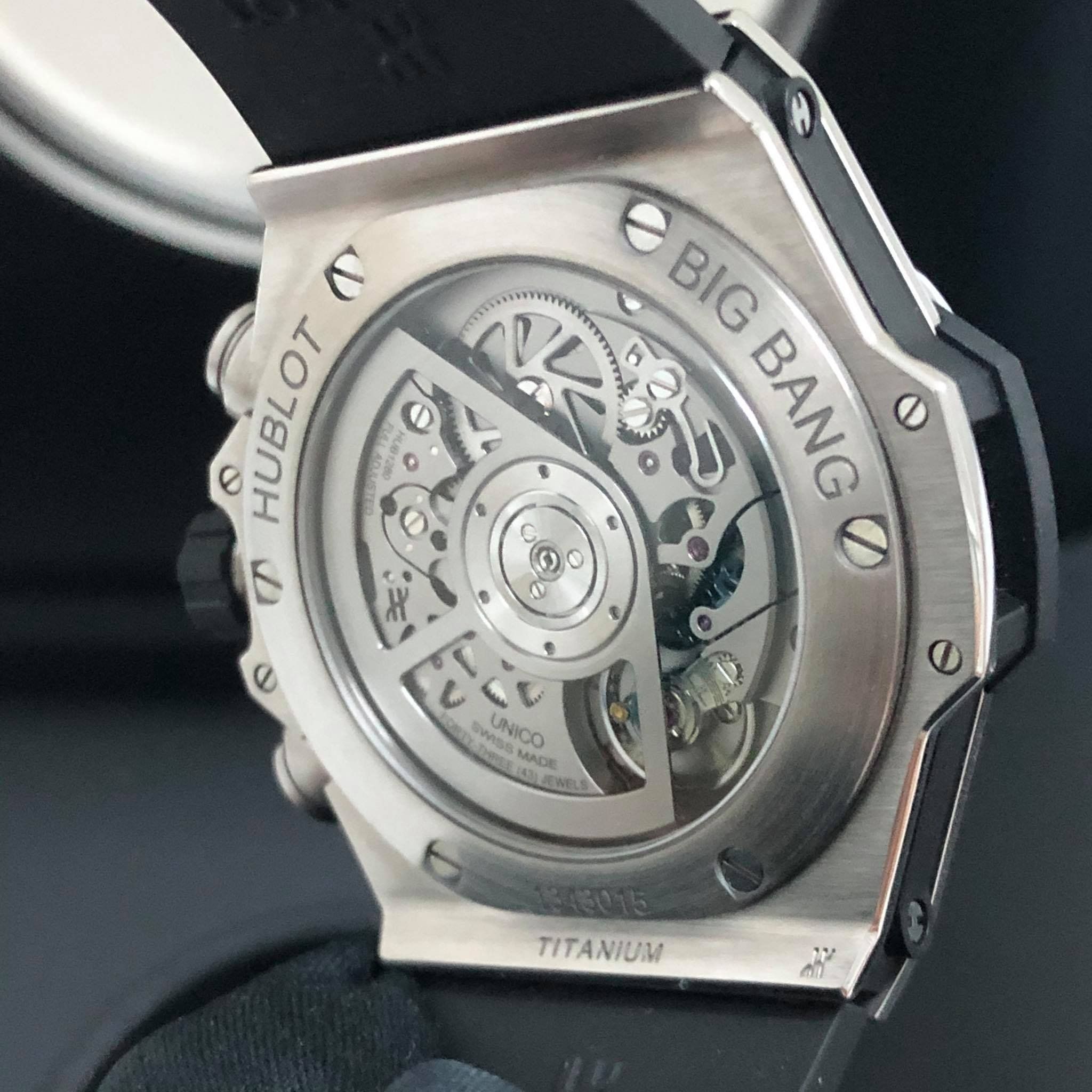 Pre-owned Hublot Big Bang Unico Titanium 42mm