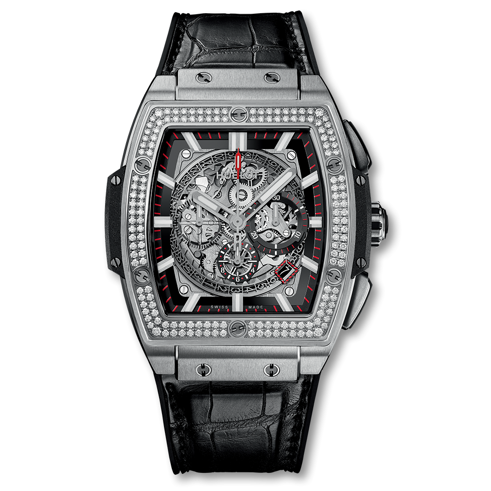 Hublot Spirit Of Big Bang Chronograph Titanium Diamonds