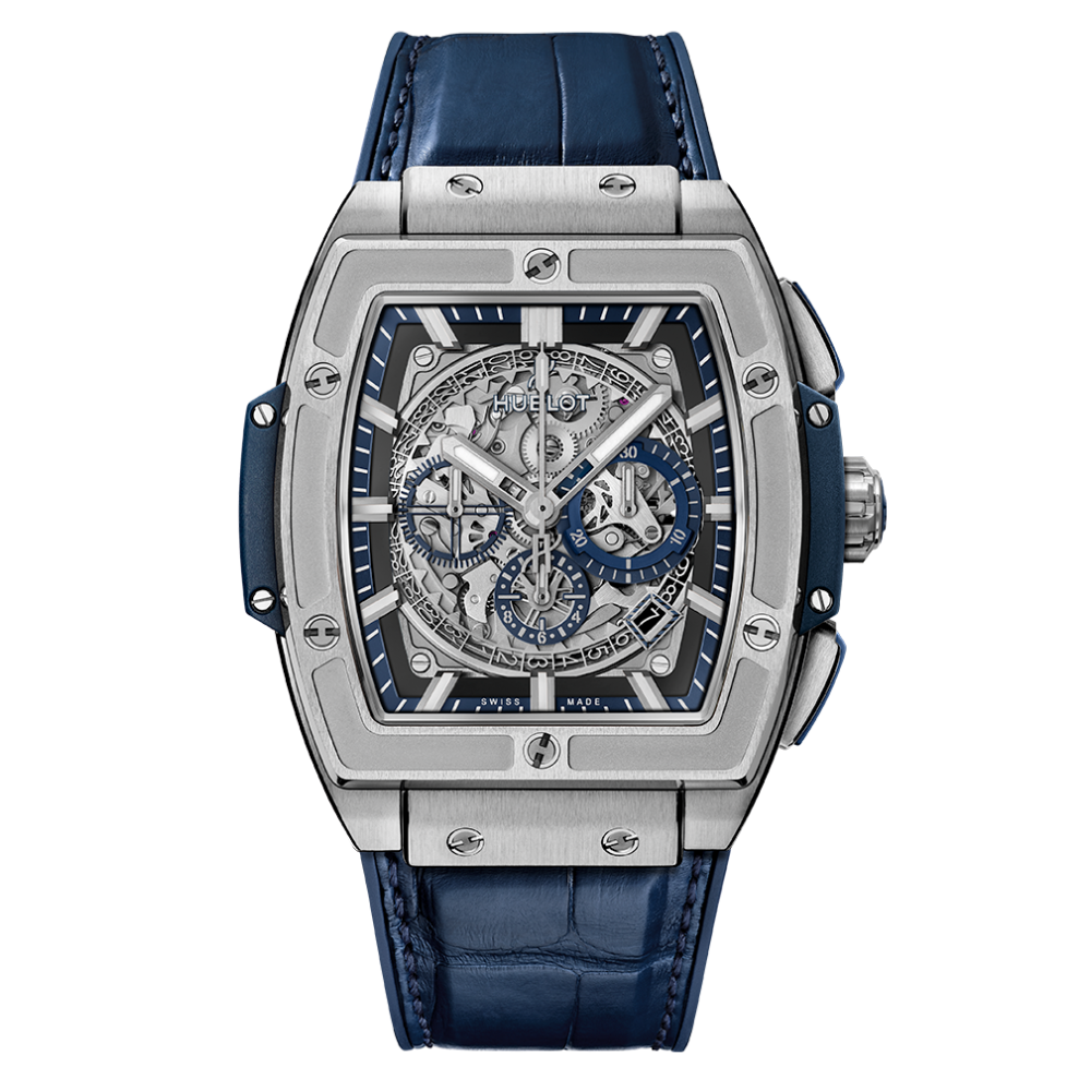 Hublot Spirit Of Big Bang Chronograph Titanium Blue