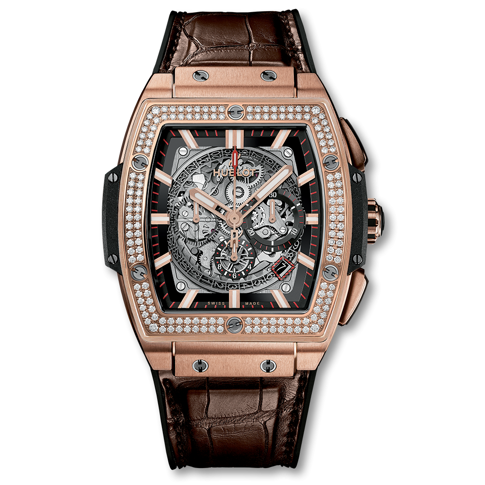 Hublot Spirit Of Big Bang Chronograph King Gold Diamonds