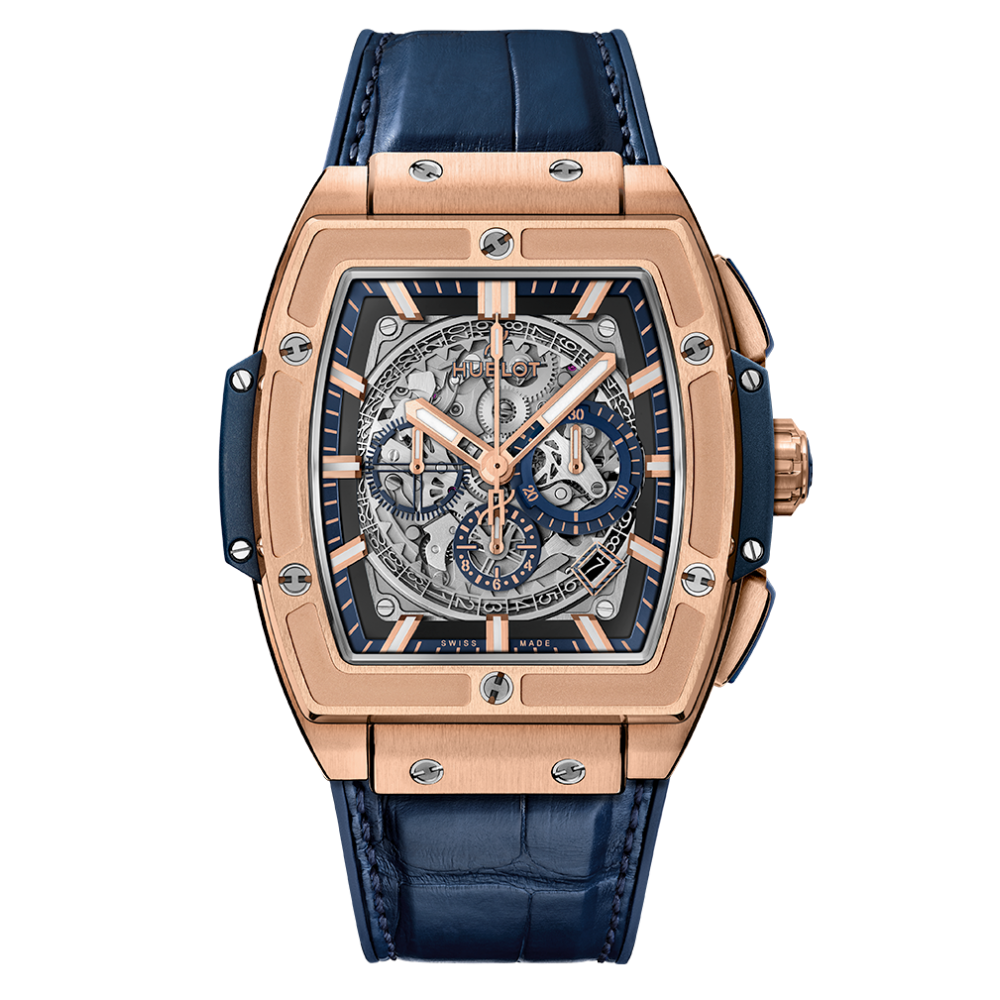 Hublot Spirit Of Big Bang Chronograph King Gold Blue