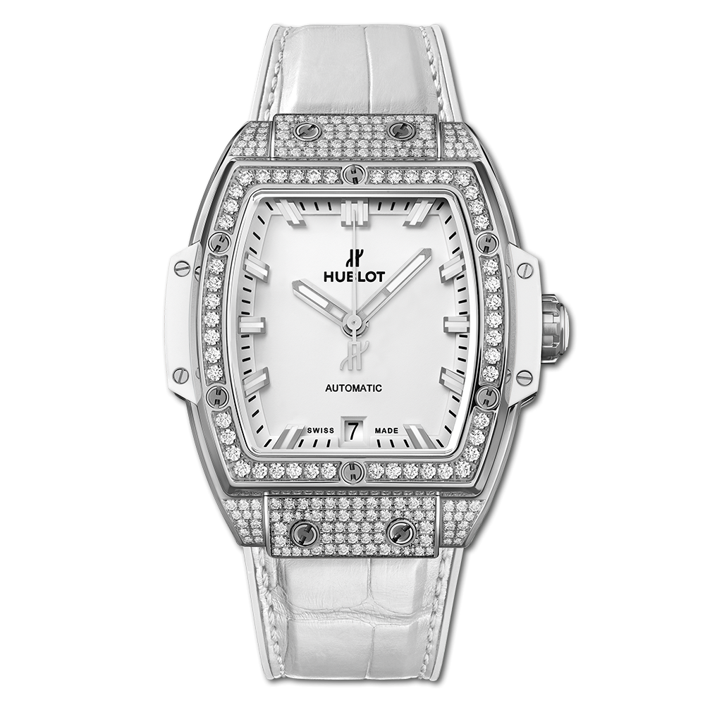 Hublot Spirit Of Big Bang Titanium White Pavé