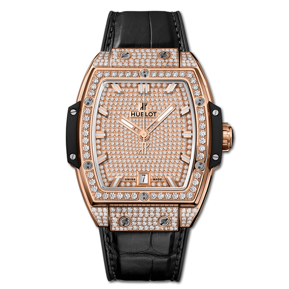 Hublot Spirit Of Big Bang King Gold Full Pavé