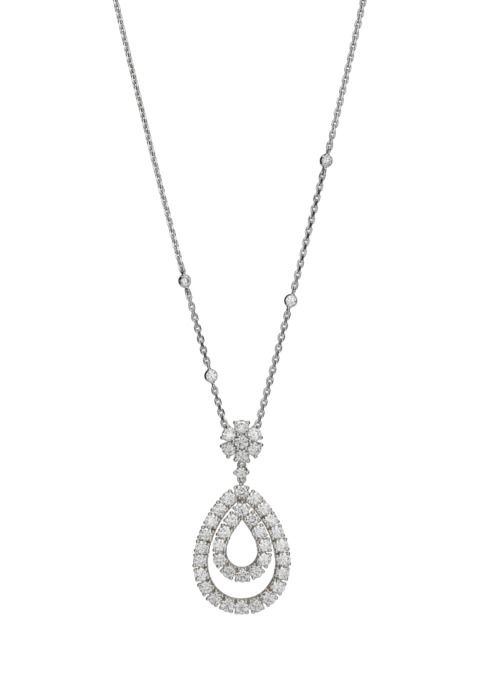 Chopard L'heure Du Diamant Pendant White Gold Diamonds