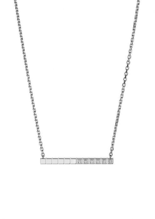 Chopard Ice Cube Pure Necklace White Gold - Diamond