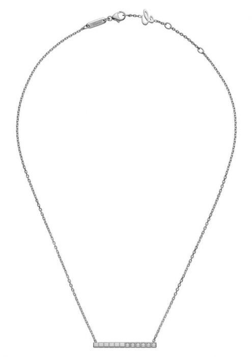 Chopard Ice Cube Pure Necklace White Gold - Diamond